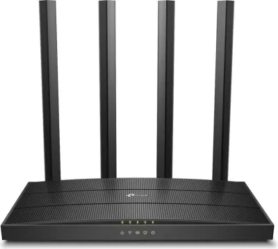 Router TP-Link Archer C6, Wi-Fi 5, Dual-band, Ethernet LAN, Bardhë