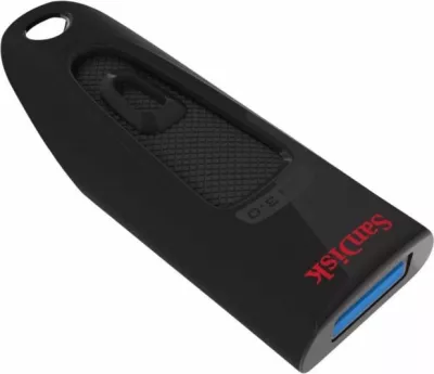 USB memorje SanDisk Ultra SDCZ48-128G-U46 128GB USB 3.0 e zezë