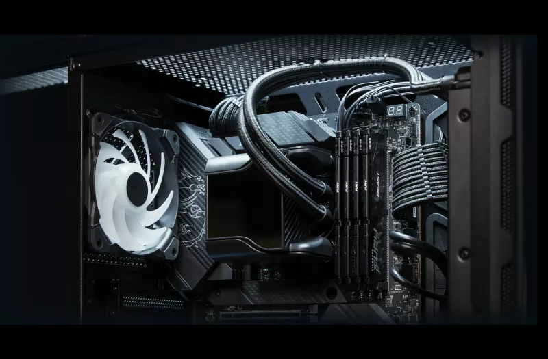 RAM Memorje Kingston FURY Beast 16GB DDR5 5600MT/s Ngjyrë e zezë