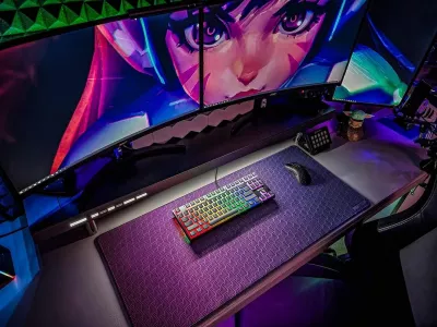 Tastierë mekanike gaming Marvo KG946, switcha të kuq, RGB, me kabllo, TKL, e zezë