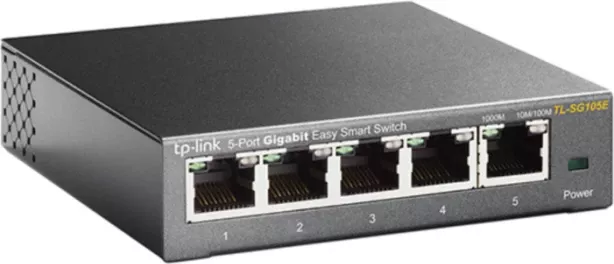 Switch TP-LINK TL-SG105E, 5-port Gigabit Easy Smart, i zi thumbnail 2