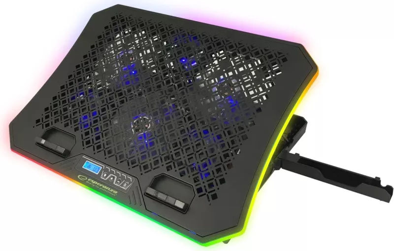 Ftohës për laptop Esperanza, EGC109, 2100 RPM, i zi