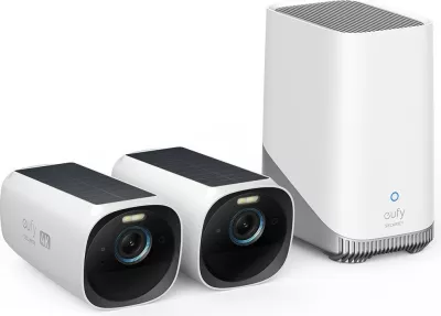 Kamerë sigurie Anker Eufycam 3 (2+1), wireless, solar, bardhë