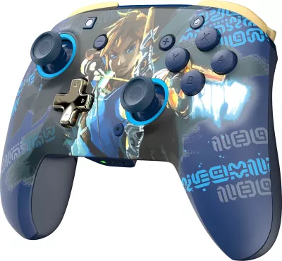 Kontroller wireless PDP Rematch Link Hero Glow in the Dark për Nintendo Switch/Switch OLED/Switch 2