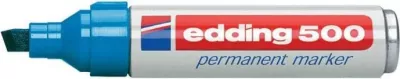 Marker permanent, Edding 500 4-500003/4500003, 7 mm, blu