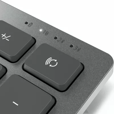 Set tastierë dhe maus DELL, wireless 2.4GHz, QWERTY, titan gri