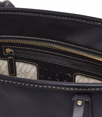 Çantë shopper për femra Liu Jo AF6071 E1120, e zezë