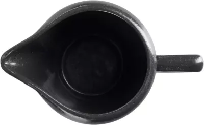 Kremiere porcelani Porland Seasons Coal 150 ml, e zezë, set 6 copë