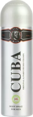 Deodorant spray për meshkuj Cuba Original Black 200ml