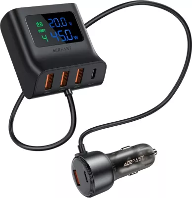 Karikues makine Acefast B11, 138W, 6 porta USB-A/USB-C, i zi