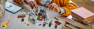 Set ndërtimi LEGO Harry Potter 76431, Kështjella Hogwarts, Klasa e Eliksirëve, multingjyrësh