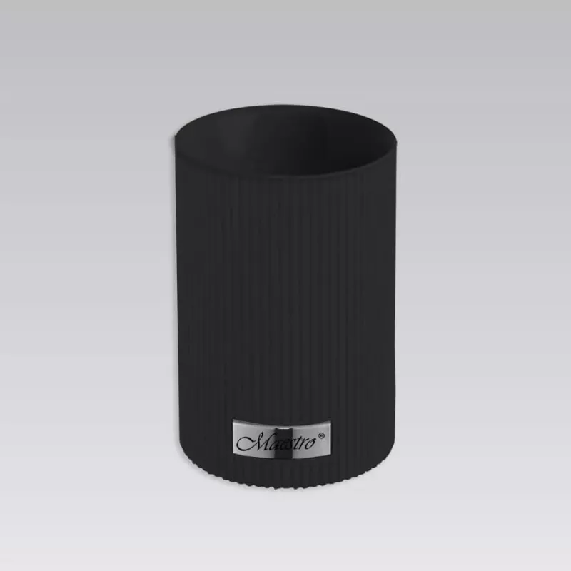 Set veglash kuzhine Maestro MR-1542-BLACK, 8 pjesë, Silikon, E zezë