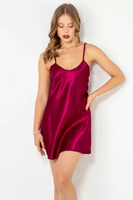 Babydoll Jumeon, ngjyrë e kuqe Claret, 001-018568