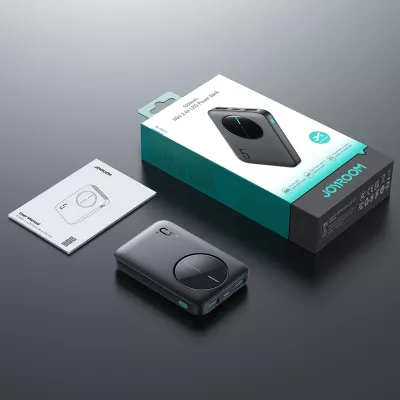 Powerbank Joyroom JR-PBF13, 5000mAh, 2x USB-A, 1x USB-C, e zezë