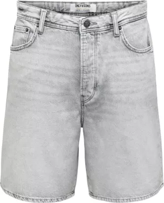 Shorce për meshkuj Only & Sons ONSFADE LMG 3157 TAI DNM, gri [Madhësia: XXL]