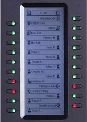Modul zgjerimi Grandstream GXP2200EXT, 20 butona, GXP2140, GXP2170 dhe GXV3240, i zi