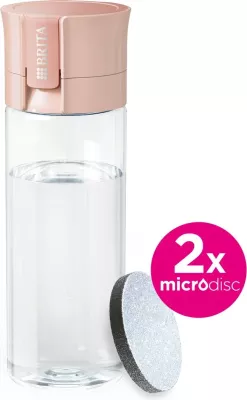 Shishe filtruese UJI Brita Vital, 600 ml, 2x filter, rozë