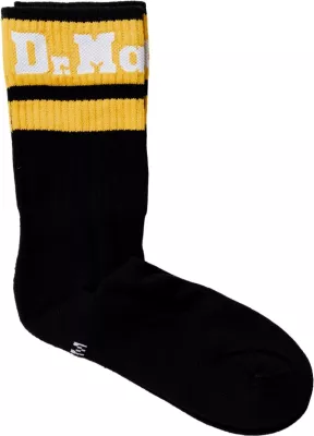 Çorape të gjata për meshkuj Dr. Martens Athletic Logo Socklow, të zeza [Madhësia: 42 - 48]