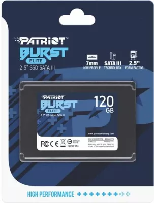 SSD Patriot Burst Elite PBE120GS25SSDR 120GB 2.5" SATA3