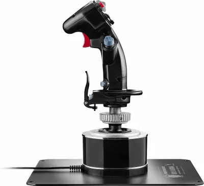 Dorezë joystick HOTAS Thrustmaster F-16C Viper Add-On Grip, 19 butona, metal, e zezë