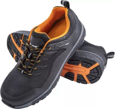 Këpucë pune mbrojtëse LAHTI PRO L3042943 S1P SRC nr.43 zezë/portokalli