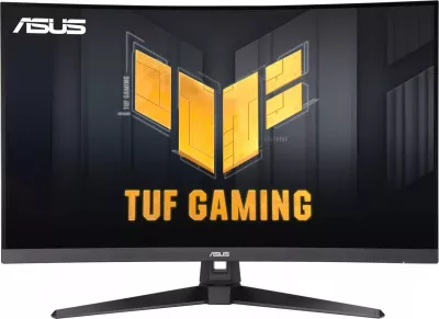 Monitor Asus TUF Gaming VG27WQ3B, 27 inç, VA, QHD, 1 ms, 180 Hz, FreeSync Premium, 1000R i lakuar, zi