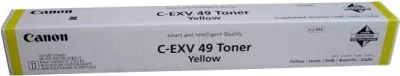 Toner, Canon, C-EXV 49, rendiment 9,750–23,700 faqe, i verdhë