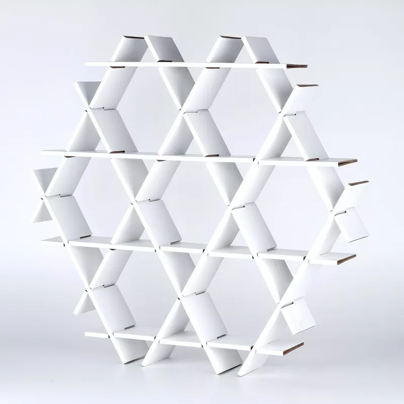 Raft kartoni i bardhë, HEXBEYAZ-M, Aberto Design