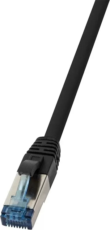Kabllo patch LogiLink S/FTP kat6a 50m, e zezë