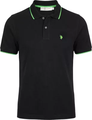 Maicë polo për meshkuj U.S. Polo Assn. US43 197027, e zezë [Madhësia: M]