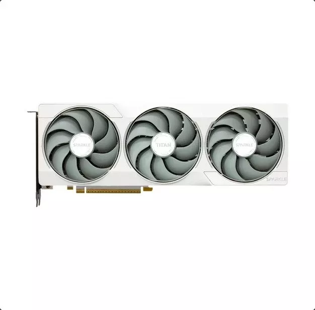 Kartelë grafike SPARKLE Intel Arc B580 TITAN OC, 12 GB GDDR6, E bardhë