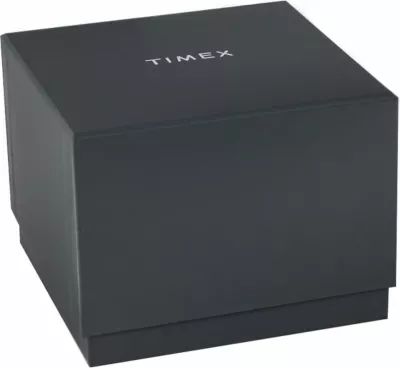 Orë dore për meshkuj Timex, e zezë