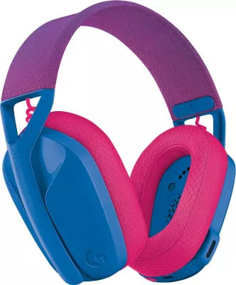 Kufje gaming wireless Logitech G G435 LIGHTSPEED, Bluetooth, 18 orë, Blue