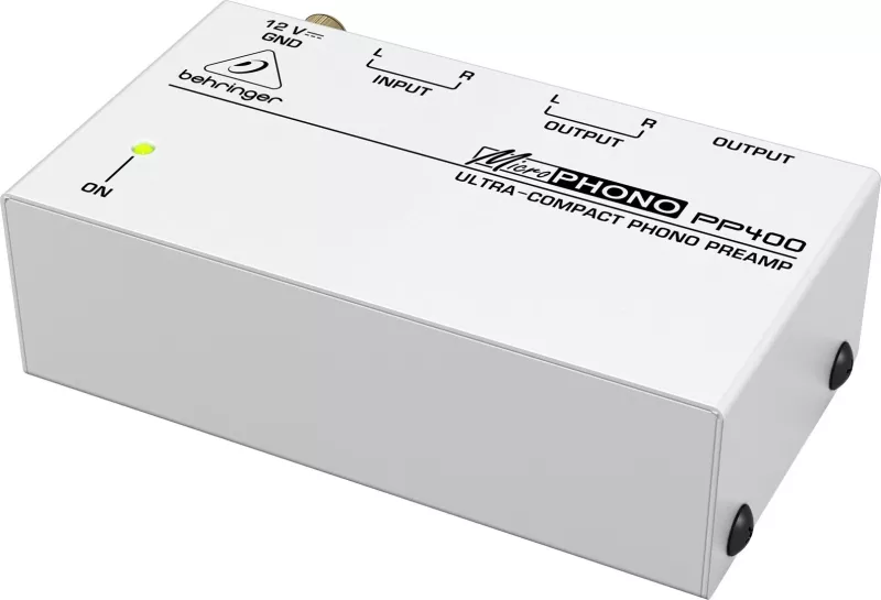 Preamplifikator Behringer PP400, i bardhë