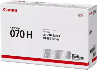 Toner Canon Cartridge 070 H 5640C002 rendiment i lartë deri 23,700 faqe e zezë