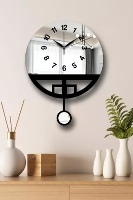 Orë muri dekorative Wallity, Vlnt108Gu, e zezë