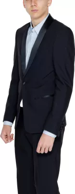 Sako elegante për meshkuj Antony Morato MMJS00034-FA600255, e zezë [Madhësia: 46]