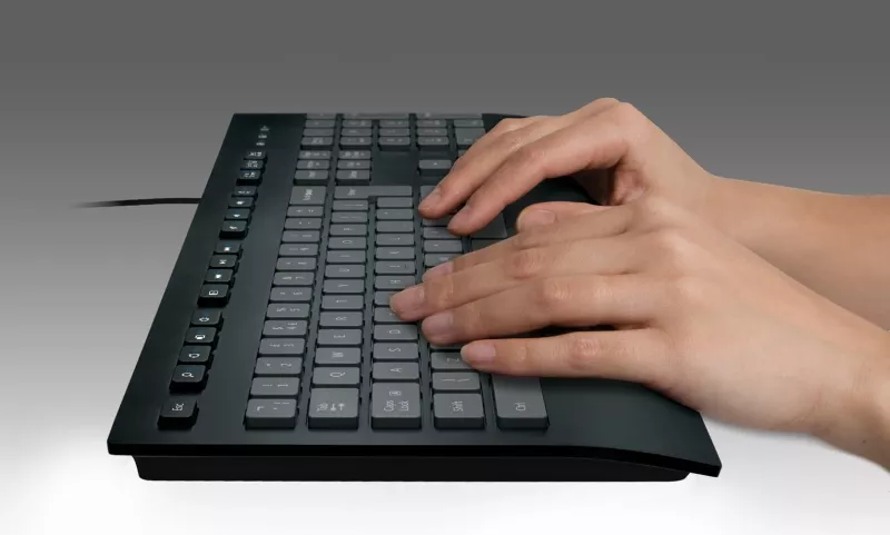 Tastierë Logitech K280e për Biznes, e Zezë
