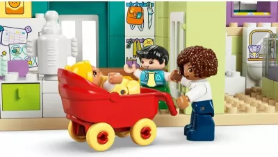 Lodra ndërtimi Lego për fëmijë, Modern Family Home 3in1