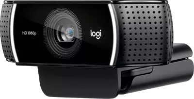 Web kamerë Logitech C922 Pro Stream 1080p 60fps USB me mikrofon, tripod, zezë