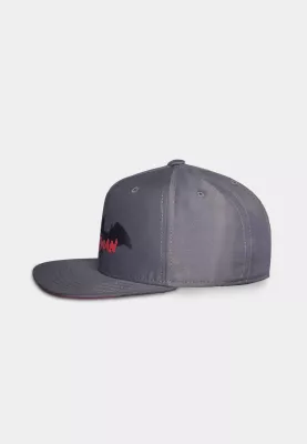 Kapele snapback Difuzed Batman për djem, e rregullueshme, gri