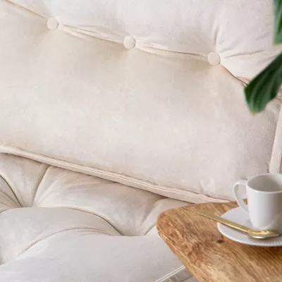 Karrige një vendëshe Atelier del Sofa, Poffi, bezhë
