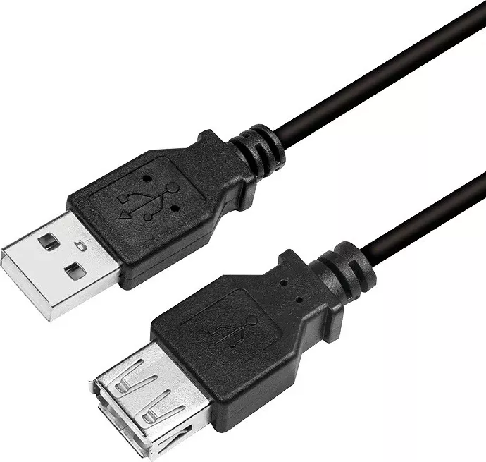 LogiLink USB 5.0m e zezë