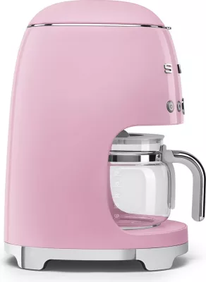 Aparat kafe SMEG DCF02PKEU, stil i viteve '50, rozë