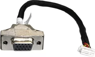 Adapter VGA Shuttle PVG01, 15-pin Mini D-Sub, 0.16 m, Ngjyrë e zezë