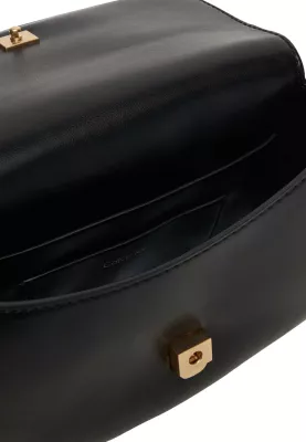 Çantë crossbody Calvin Klein CK Flap Camera LV04F3421G për femra, e zezë