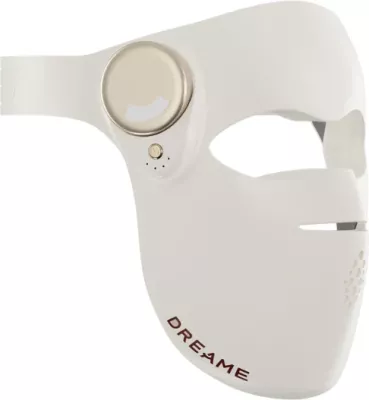 Maskë fytyre LED DREAME Chroma AB01A, pa kabllo, bateri e rikarikueshme, bardhë