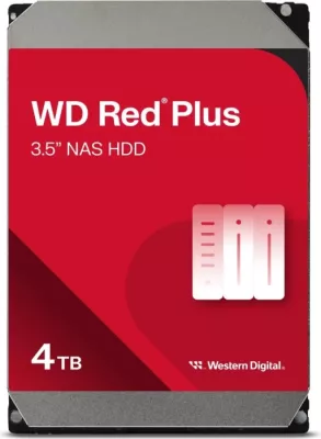 Hard disk WD Red Plus WD40EFPX/WD40EFZZ 4TB 3.5\" SATA 6Gb/s 5400RPM 128MB