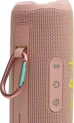 Altoparlant portativ Bluetooth JBL Flip 7, 16 orë, IP68, Auracast, rozë