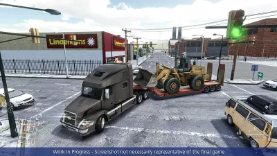 Lojë Aerosoft Truck & Logistics Simulator për PlayStation 4 (PS4), PEGI 3